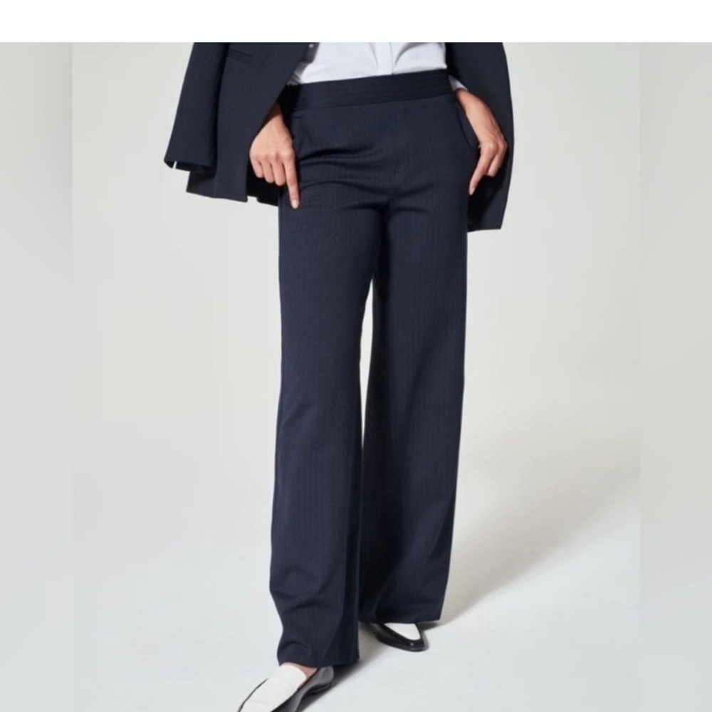 SPANX Dark Blue Wide Leg Women's Pants